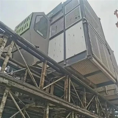 Sollevamento dell'ascensore di costruzione